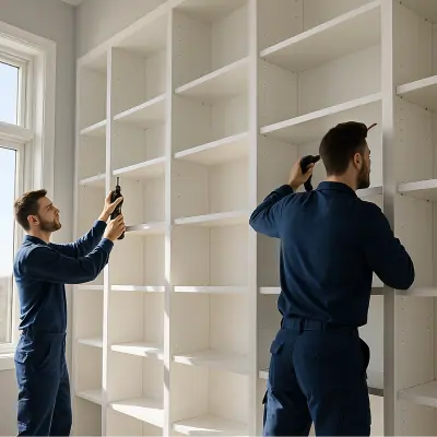 طراحی و ساخت کتابخانه و شلف
